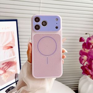 เคสโทรศัพท์แข็งบางสีสันสดใส ระบายความร้อนได้ดี สำหรับ iPhone 17 16 15 14 13 12 11 Pro Max XS Plus พร้อมอุปกรณ์เสริม - Product Image 5