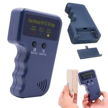 Портативный считыватель RFID 125 кГц, считыватель карт доступа