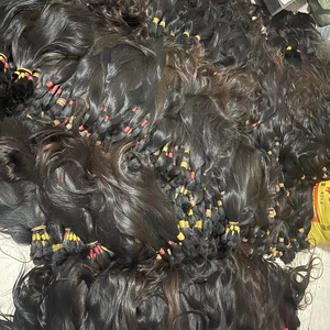 1kg Brazilian Virgin Unprocessed 12A Human Hair Natural Color Healthy Hair for Dyeing/<strong>Bleaching</strong> with Chemical Processing Permed - Product Image 6