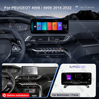 Autoradio Maisimei 12,3 pouces, navigation automobile, multimédia pour PEUGEOT 2018-2022 4008/5008, DSP, GPS, autoradio avec écran tactile
