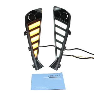 WINAUTO, luces de señal de giro de flujo ámbar, luces de circulación diurna LED, Luz antiniebla para Toyota <span class=keywords><strong>2021</strong></span> <span class=keywords><strong>CHR</strong></span> 2022 - Product Image 3