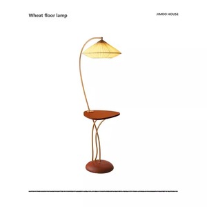 Wheat Ear Floor Lamp Led <b>Light</b> Source Adjustable Height <b>Bedside</b> Reading Lamp For Bedroom And Living Room - Product Image 4