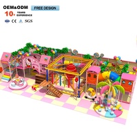 Équipement d'aire de jeux intérieure sur le thème des robots Orange Parc d'aventure du labyrinthe pour enfants avec toboggan intérieur Piscine à balles océanique Distributeur direct