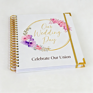 Libro e organizer per la pianificazione del matrimonio per la sposa con tasche interne e sezioni a linguetta, formato 8,5*11 pollici - Product Image 2