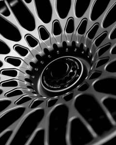 Ruedas de Aleación Forjadas Personalizadas SAiLen, Negro Semibrillante, 18-22 Pulgadas, 5x112, 5x114.3, 5x120, 5x130, Garantía de 5 Años, para Autos de Pasajeros - Product Image 3