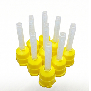Puntas de mezcla dentales de <span class=keywords><strong>silicona</strong></span> de tipo corto <span class=keywords><strong>para</strong></span> ahorro de material de impresión, puntas desechables de entrega estática VPS Light Body - Product Image 4