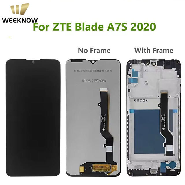 Wholesale OEM mobile phone lcds For ZTE A5 2021/ A5 2020/A7 2020/A7 2019 Display touch screen digitizer Assembly.