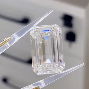 40.76ct large stone F VS1 CVD emerald cut igi certified diamond lab grown lab created diamonds