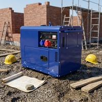 JiWei Power 800W 10KW 10KVA Leiser Luftgekühlter Automatisch Startender Dieselgenerator für Haushalt und Gewerbliche Nutzung