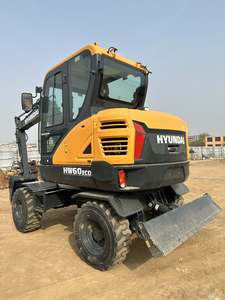 Excavatrice d'occasion Hyundai HW60 à bas prix Mini pelle de 5 tonnes 6 tonnes Hyundai Digger Année de production 2024 de haute qualité - Product Image 3