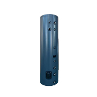 Chauffe-eau domestique à pompe à chaleur avec grande surface d'échange, chauffage au gaz, solaire et électrique, réservoir de stockage et de tamponnage