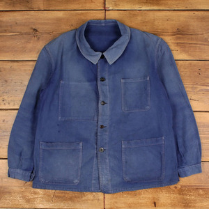 Chaqueta de Trabajo Vintage 100% Algodón para <span class=keywords><strong>Hombre</strong></span> con 3 Bolsillos Delanteros y un Bolsillo Interior, Corte Holgado para Otoño - Product Image 1