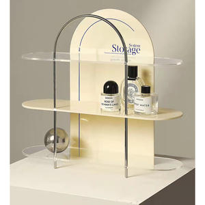 Exhibidor de Cosméticos Acrílico Art Deco AURORA, Ligero y Fácil de Montar, Organizador de Escritorio para Almacenamiento de Productos para el Cuidado de la Piel - Product Image 3