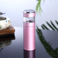Bouteille à Infuseur à Thé en Verre à Boire Directement de 500 ml pour Adultes, Conception de Logo, Style d'Escalade, Style d'Entreprise, Style Extérieur, Eau Bouillante