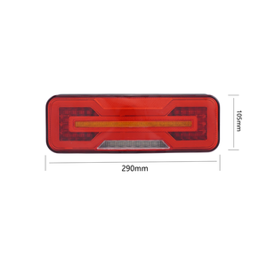 Feux arrière à LED pour camion et remorque 24v, feux arrière tendance, clignotants - Product Image 2