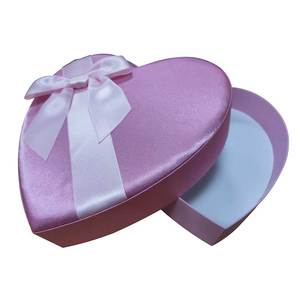 Color personalizado cita del Día <span class=keywords><strong>de</strong></span> <span class=keywords><strong>San</strong></span> Valentín en forma <span class=keywords><strong>de</strong></span> corazón caja <span class=keywords><strong>de</strong></span> regalo al por mayor con cubierta <span class=keywords><strong>de</strong></span> tela - Product Image 5
