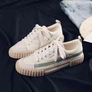 <span class=keywords><strong>Scarpe</strong></span> <span class=keywords><strong>da</strong></span> Donna in Stile Giapponese con Lacci e Suola Spessa, Sneakers Casual in Tela <span class=keywords><strong>per</strong></span> Signore - Product Image 2