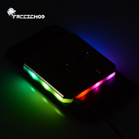 FREEZEMOD-parte superior de cobre con ARGB, Ordenador de iluminación, CPU, bloque de refrigeración por agua