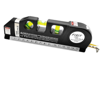 Outil de nivellement laser, niveau laser multifonction, niveau à ruban de 8 pieds/2,5 m
