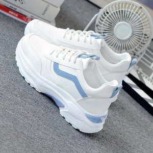 Baskets blanches Candy Daddy pour femme, nouvelle collection automne 2026, décontractées, à semelle épaisse, tendance - Product Image 2