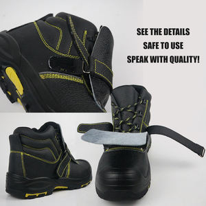 Saldatura di lavoro scarpe di protezione per saldatori Anti Smash Anti puntura medio taglio eleganti scarpe di sicurezza per gli uomini calzature di sicurezza - Product Image 4