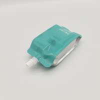 Emballage de boisson personnalisé imprimé, sachet à bec verseur de 120 ml, eau riche en hydrogène de qualité alimentaire, étanche et résistant à l'humidité