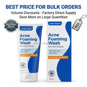 Limpiador Facial Espumoso con 10% de Peróxido de Benzoilo, Doble Uso, <span class=keywords><strong>Anti</strong></span>-Imperfecciones, Control de Grasa, Tratamiento para el Acné - Product Image 4