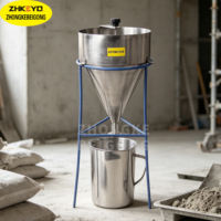 Cement Paste Consistometer Flow Cone Apparatus ASTMC939 for Consistency and Efflux Time Measurement