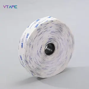 Troquelado de tamaño personalizado, cinta de Velcro autoadhesiva de uso doméstico, 3m, 9448a