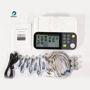EUR VET Monitor Ecg dokter hewan, peralatan elektrokardiografi portabel penuh <span class=keywords><strong>Digital</strong></span> 3/6/12 Saluran - Product Image 5