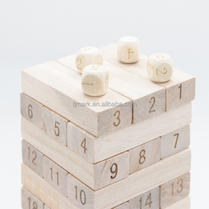 Nghệ Thuật Dân gian thông khối gỗ Set giáo dục đồ chơi cho tất cả các nhóm tuổi cho nhà bếp & thực phẩm đồ chơi - Product Image 1