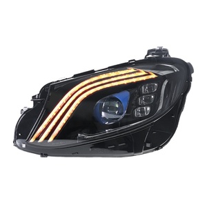 Conjunto de Faros Delanteros Modificados con Luz Diurna LED de Flujo de 12V para E-Class W213 2016-2020 - Product Image 5