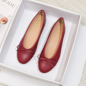 Zapatos Planos de Oficina de Moda con Suela Suave y <span class=keywords><strong>Color</strong></span> Brillante, Sin Cordones, para Mujeres y Señoras - Product Image 4