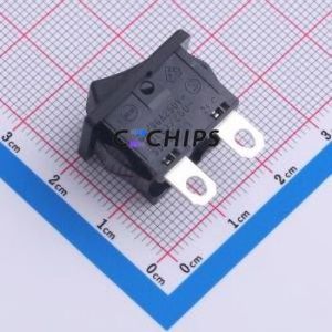 SDDJE10700 Rocker Switch Through hole Component (THT) Switch 21mm 15mm 24.2mm Concave Bend - Product Image 2