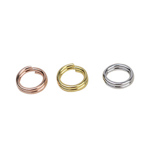 10 Accesorios de Joyería de Plata S925 Hechos a Mano, Semi-Acabados, para DIY, con Perlas, 5mm, Anillo Abierto Móvil, en Bolsa de Cobre - Product Image 5