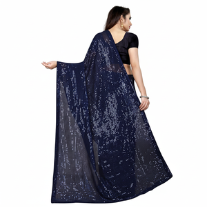 Bollywood Séquence Robes de Soirée Exquis Saree Collection - Product Image 1