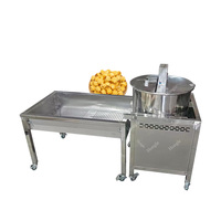 Machines automatiques à grignoter le maïs sucré de grande taille Fabrication de pop-corn