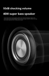 Batería Impermeable para Exteriores para Altavoz Inalámbrico, Subwoofer Estéreo, <span class=keywords><strong>Boom</strong></span> Box, Reproductor de Música con Bajos Profundos - Product Image 6
