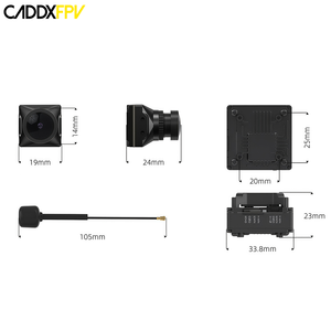 Kit Original Caddx Walksnail 2W HD VTX de Largo Alcance, Transmisión de Visión Nocturna 1080P, Carcasa de Plástico para Dron - Product Image 6