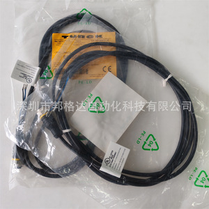 Cable de Sensor Turck RKC4.4T-2/TEL de 2m, 4 Núcleos, Rosca M12X1 para la Industria Eléctrica - Product Image 2