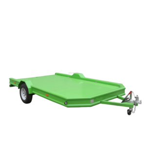 Single Axle Car <b>Trailer</b> / Utility Car Hauler <b>Trailer</b> / With Loading Ramps / For Car Transport - Product Image 4