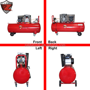 Compresseur d'air à entraînement par courroie ZELDA 200L 220V 3HP, personnalisable OEM, 390L/min 8bar - Product Image 6