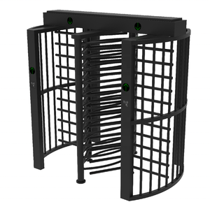 Tourniquets noirs pleine hauteur de haute qualité avec accès RFID et système de billetterie QR Moteur d'ouverture automatique pour les installations de gymnastique - Product Image 2