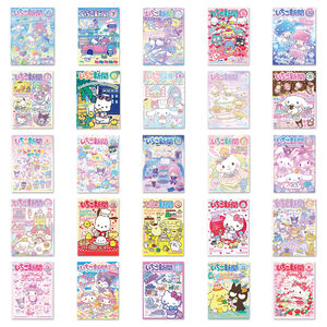51 pièces haute qualité décoration ordinateur portable tasse à eau <span class=keywords><strong>Manga</strong></span> Kawaii autocollant étiquette vinyle PVC affiche autocollants - Product Image 3