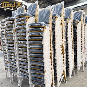 Chaises et tables de banquet bleues empilables en métal pour événements, idéales pour mariages et réceptions - Fabrication en gros 2026 - Product Image 1