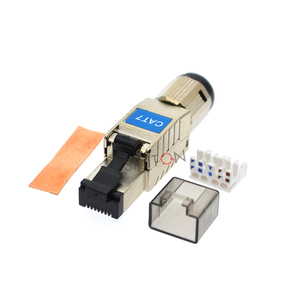 Conector CAT6A Cat7 <span class=keywords><strong>Cat8</strong></span> RJ45 Conector macho sin herramientas Enchufe libre de herramientas CAT6 - Product Image 2