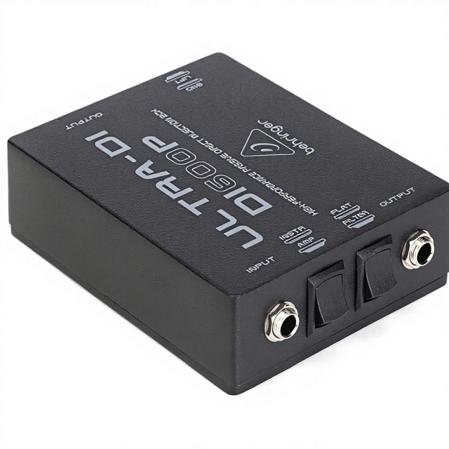 Behringer Ultra-Di Di600p High-Performance Passive Direct Injection Box Made in Germany
