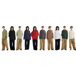 Sudaderas Extra Grandes de Felpa de Algodón con Estampado Personalizado de 350 g/m², Sudaderas Unisex al por Mayor de Fábrica con Logotipo Personalizado, Sudadera para Hombre - Product Image 3