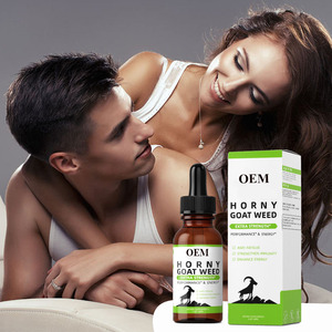 OEM Marca Privada Horny Goat Weed Líquido Oral Gotas de Epimedium en Botella Certificado Halal/Kosher Tamaños de 30/60/120ml para Hombres - Product Image 4