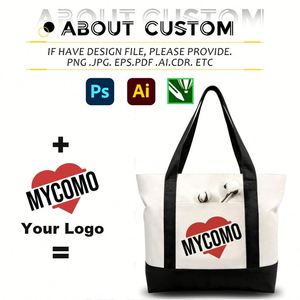 Sac fourre-tout en toile de coton écologique durable, best-seller, avec logo, cadeau promotionnel, sac à bandoulière, sac de courses réutilisable pour femmes - Product Image 2